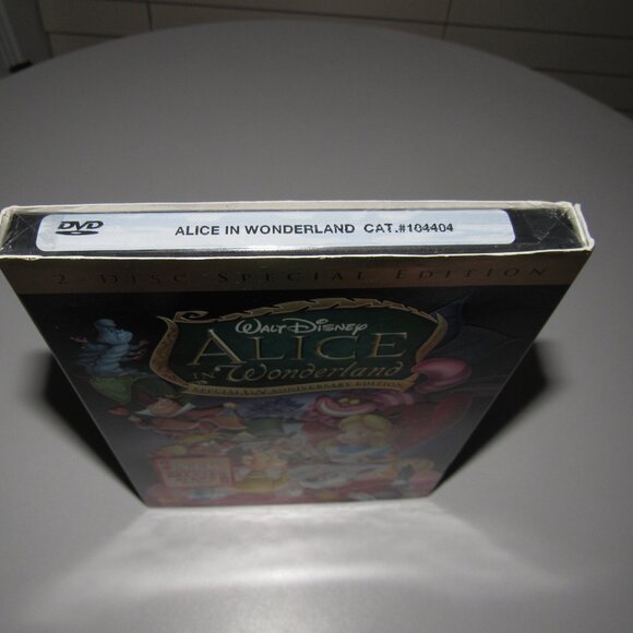 Disney “Alice in Wonderland” 2-Disc Special Un-Anniversary Edition DVD Set –Rare - Picture 3 of 3